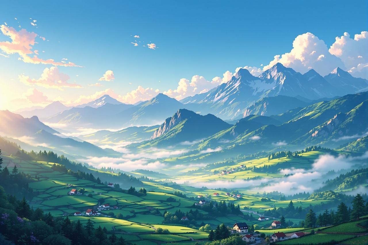 红果漫剧新番 - 山野疗愈系列 - 逃离城市喧嚣，在山野间寻找内心的宁静。四部以自然为背景的治愈短剧，带您感受四季变换、山间生活的美好。