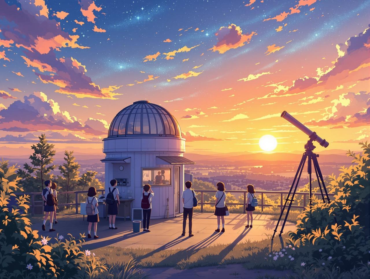 红果漫剧新番 - 放学后的天文台 - 少年科学梦想